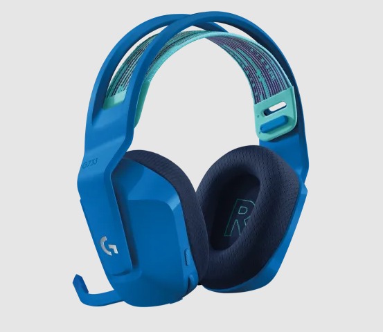 LOGITECH G733 LIGHTSPEED RGB / AUDIFONO CON MICROFONO INALAMBRICO / DTS / COMPATIBLE CON PS4, MAC, PC / COLOR AZUL