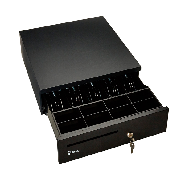 CAJON D/ METAL CON DIVISIONES PARA GUARDAR DINERO