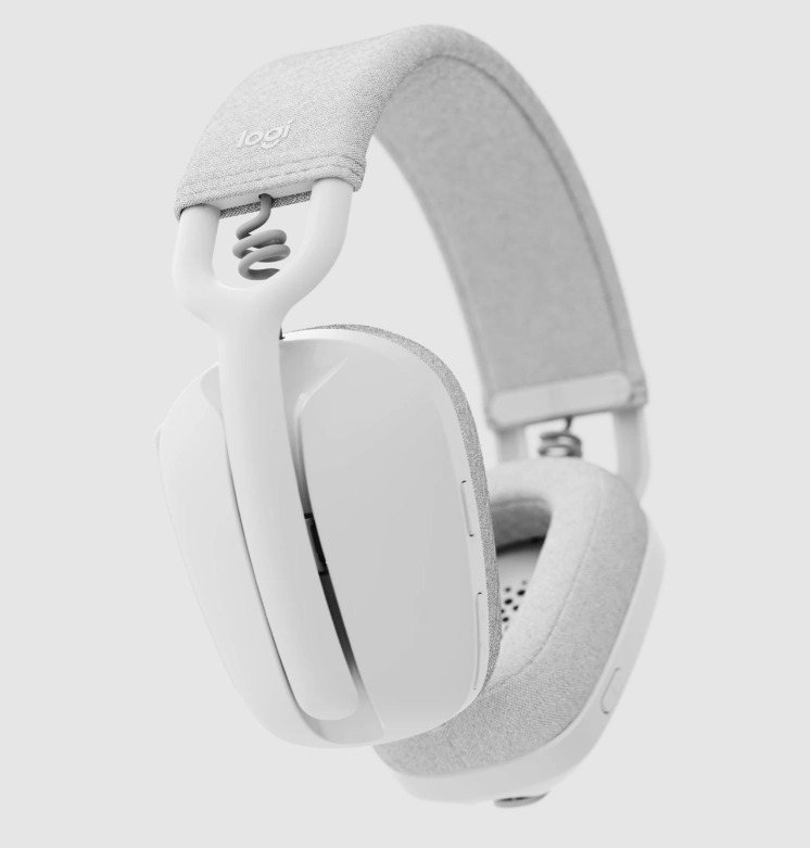 LOGITECH ZONE VIBE 100 (BLANCO) / AUDIFONO INALAMBRICO & BLUETOOTH / CONEXION USB-C