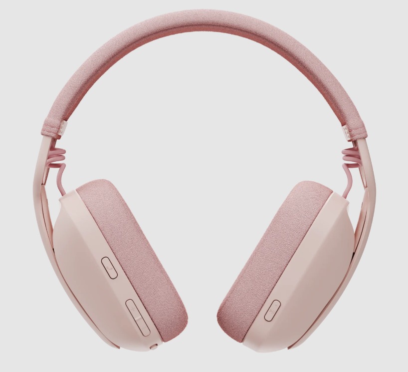 LOGITECH ZONE VIBE 100 (ROSA) / AUDIFONO INALAMBRICO & BLUETOOTH / CONEXION USB-C