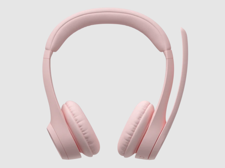 LOGITECH ZONE VIBE 300 (ROSA) / AUDIFONO INALAMBRICO & BLUETOOTH / CONEXION USB-C
