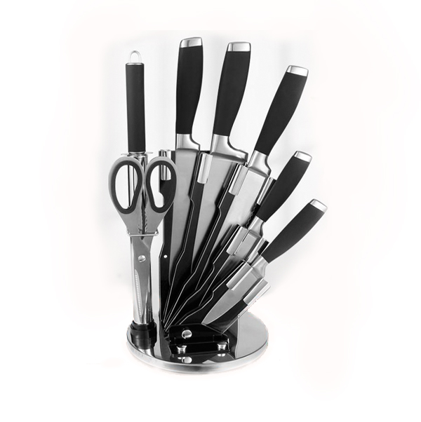 SET DE CUCHILLOS DE COCINA 9 PZS