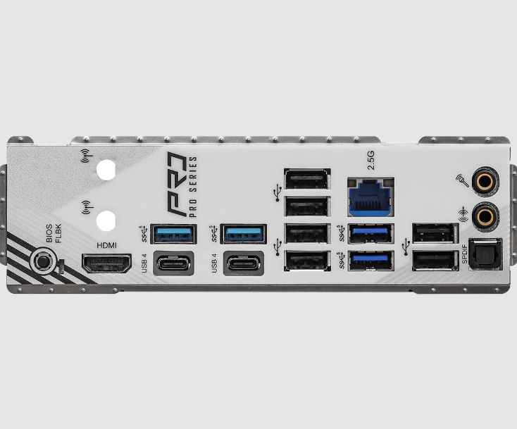 ASROCK X870 PRO RS / TARJETA MADRE ATX AM5 / X4 DDR5 RAM SLOT / PCIE GEN5 / 2.5GB LAN / X1 HDMI, X4 USB4 TIPO-C (40 GB/S)