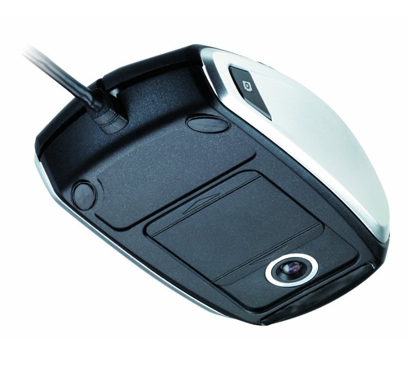 GENIUS CAM MOUSE ALL-IN-ONE MOUSE & CAMERA - CAPTURE 2.0M HD CAM / VIDEO / 1,200 DPI BLUEEYE / USB / BLACK