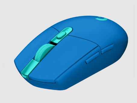 LOGITECH G305 LIGHTSPEED AZUL- MOUSE INALÁMBRICO GAMING 12000 DPI / NANO RECEPTOR USB / 6 BOTONES PROGRAMABLES / ZERO SMOOTHING / AZUL