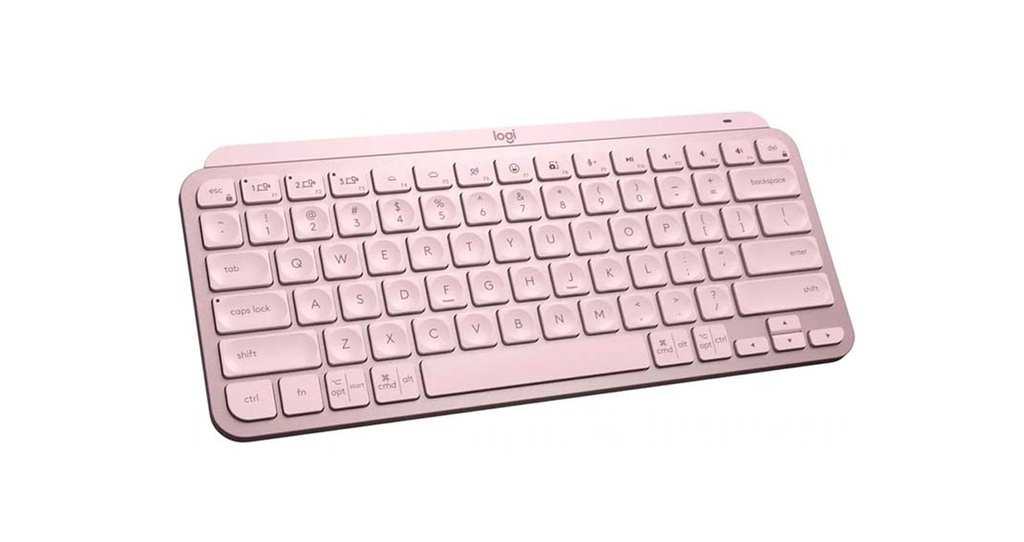 LOGITECH MX KEYS MINI (ROSE) / TECLADO INALAMBRICO & BLUETOOTH ILUMINADO / MINIMALISTA / IDIOMA ESPAÑOL