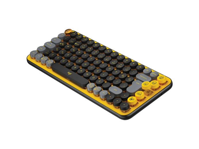 LOGITECH POP KEYS BLAST / TECLADO MECANICO INALAMBRICO TKL / TECLAS CONFIGURABLE / CONEXION BLUETOOTH / 12 ACCESO DIRECTO / WINDOW & MAC / ESPAÑOL