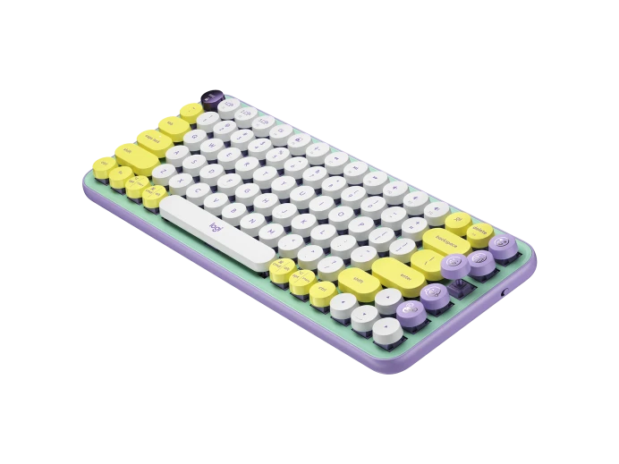 LOGITECH POP KEYS DAYDREAM / TECLADO MECANICO INALAMBRICO TKL / TECLAS CONFIGURABLE / CONEXION BLUETOOTH / 12 ACCESO DIRECTO / WINDOW & MAC / ESPAÑOL