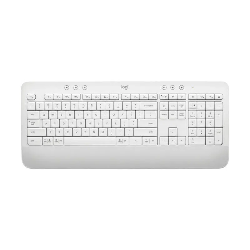 LOGITECH SIGNATURE K650 (BLANCO) / TECLADO INALAMBRICO CONFORTABLE / COMPATIBLE CON WINDOWS, MAC, CHROME, LINUX / IDIOMA ESPAÑOL
