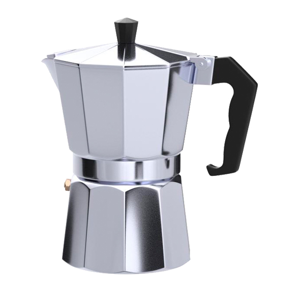 CAFETERA DE 6 TASAS ( CLÁSICA)