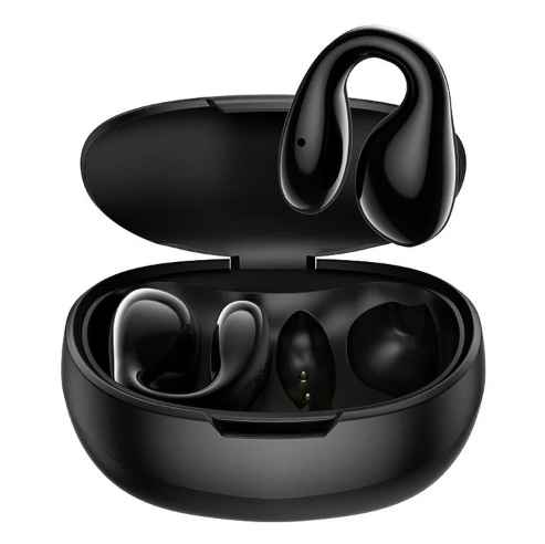 CELEBRAT TWS-W46 NEGRO / AURICULARES INALAMBRICOS / DISEÑO ANTI CAIDAS / HASTA 40 HORAS EN REPOSO / BLUETOOTH 5.1 / BASE DE CARGA CON TIPO-C