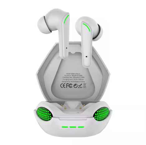 CELEBRAT W58 BLANCO / AURICULARES GAMING INALAMBRICOS / 2 MODOS: MUSICA Y GAMING / BAJA LATENCIA + HIFI AUDIO / HASTA 3 HORAS / CARGA TIPO-C