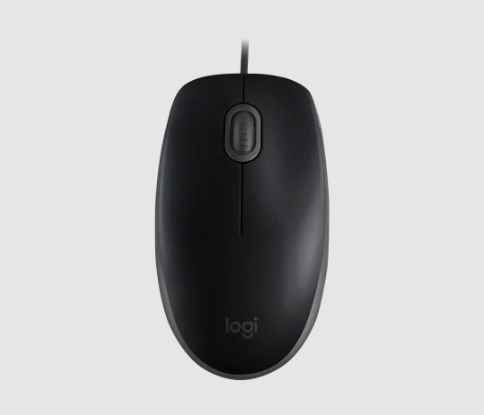 LOGITECH M110 SILENT NEGRO - MOUSE USB DE TAMANO NORMAL CON CABLE / SILENCIOSO / ÓPTICA / 1000 DPI / PLUG AND PLAY