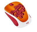 LOGITECH M317C POSITIVE VIBES / RATÓN INALÁMBRICO PARA PORTATILES / NANO RECEPTOR USB / SUJECIÓN CÓMODA