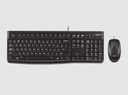 LOGITECH MK120 - TECLADO & RATÓN ÓPTICO / RESISTENTE A SALPICADURAS / ESPAÑOL / NEGRO / USB